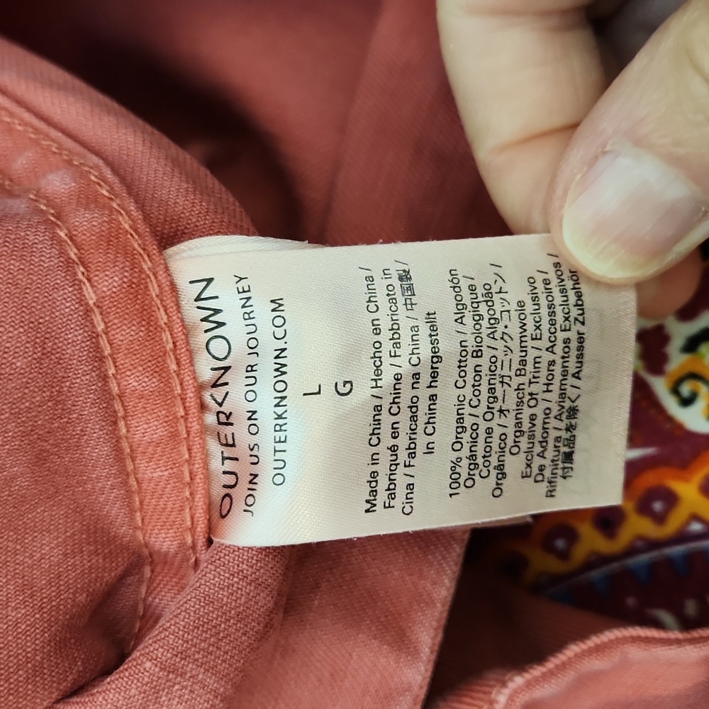 Outerknown Wander Romper Size Large - Picture 15 of 16